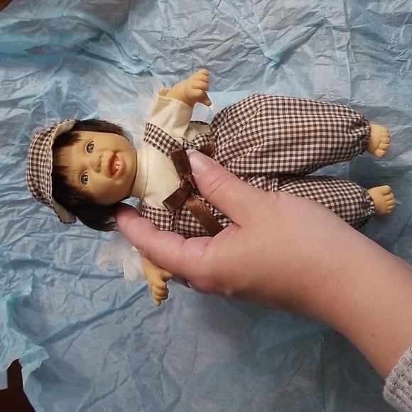 Small angel boy doll 90's vintage bean bag EUC - Picture 8 of 12
